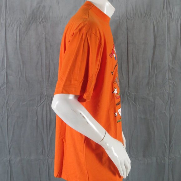 1998 World Cup Supporter Shirt - Team Holland -We Can't Sing but We Win -Mens M - Picture 6 of 8